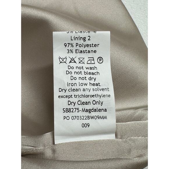 House of CB Dress Womens Large+ Magdalena Oyster Corset‎ Mini Strapless Cocktail - Picture 10 of 13